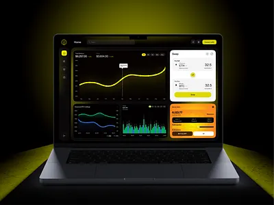 AI Crypto trading dashboard ai trading crypto crypto dashboard crypto trading platform dark dashboard dashboard design dex interface startup trading ui web design web3