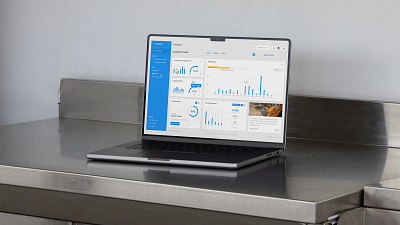 FoodWaste analytics components design system digital design eco system food waste graphs responsive design sidebar stats ui ui design ux ux design waste