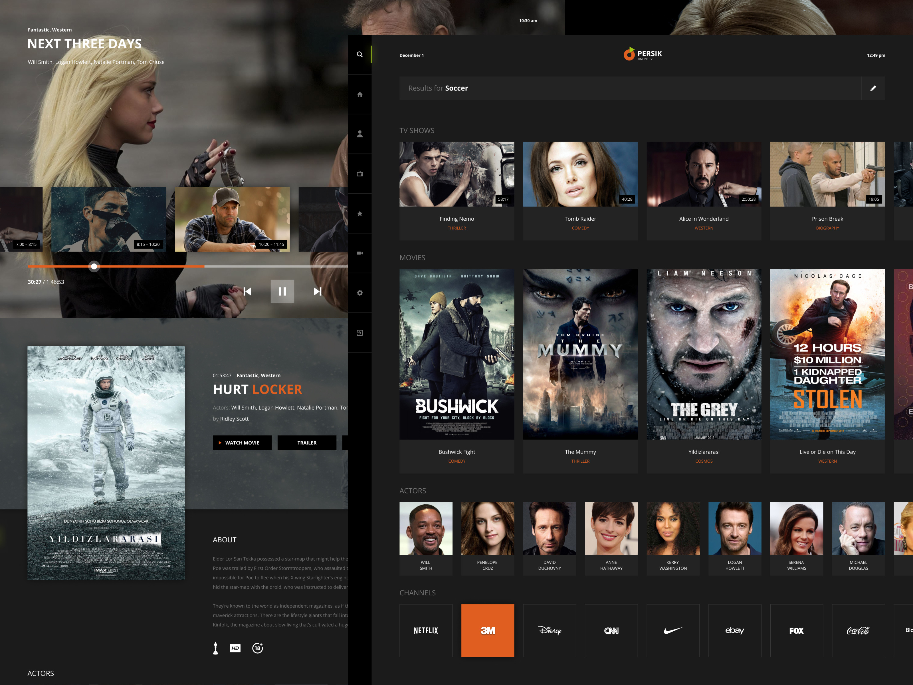 Smart TV Application ai android app blockchain component crm crypto design system figma material mobile product design research saas smart tv startup ui ux web design web3