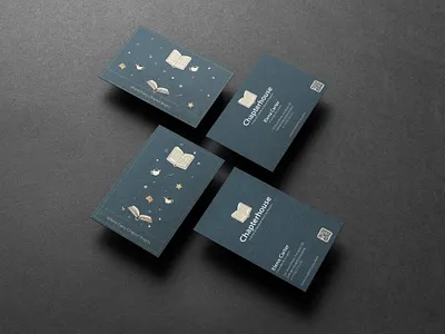 Business Card - Chapterhouse branding business card card design graphic design typography