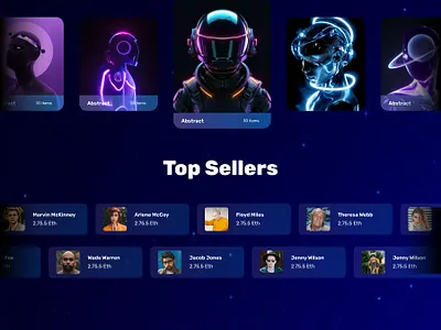 Web3 NFT site gradient homepage nft rubik uiux web design web3 website