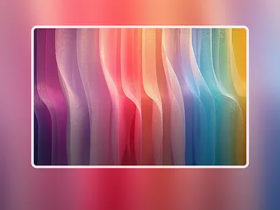 Chromatic Silk Curtains - Gradient Drapery Wallpapers (Desktop) background cinematic curtain desktop gradient modern neon pack rgb setup wallpaper workspace