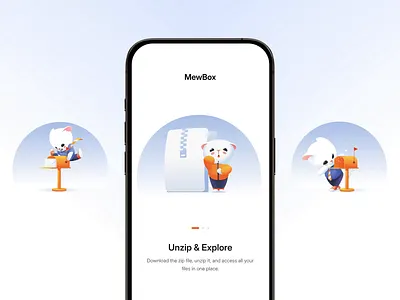 Empty Page Illustration - Part 1 animation app design branding card characterdesign dashboard digital art ecommerce graphic design icons illustration landing page logo logo design mobile mobile app product design typography vector web design