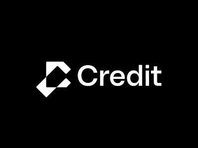 Credit logo branding card logo credit identity logo logo design logodesign logotype modern logo payment service