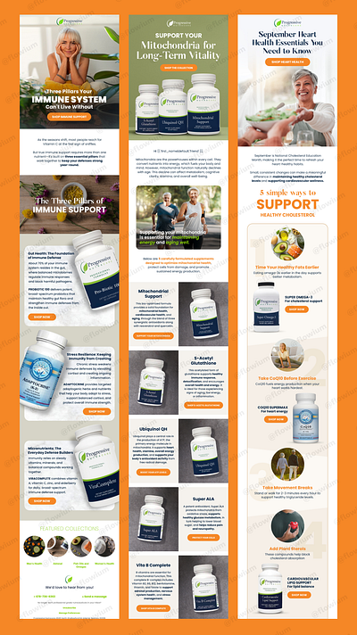 Email Design for Supplement Brands design email email design email marketing email template graphic design newsletter newsletter design