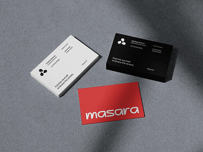 Masara© Visual Identity billboard branding business card corporate design download identity logo mockup mockups psd stationery template typography