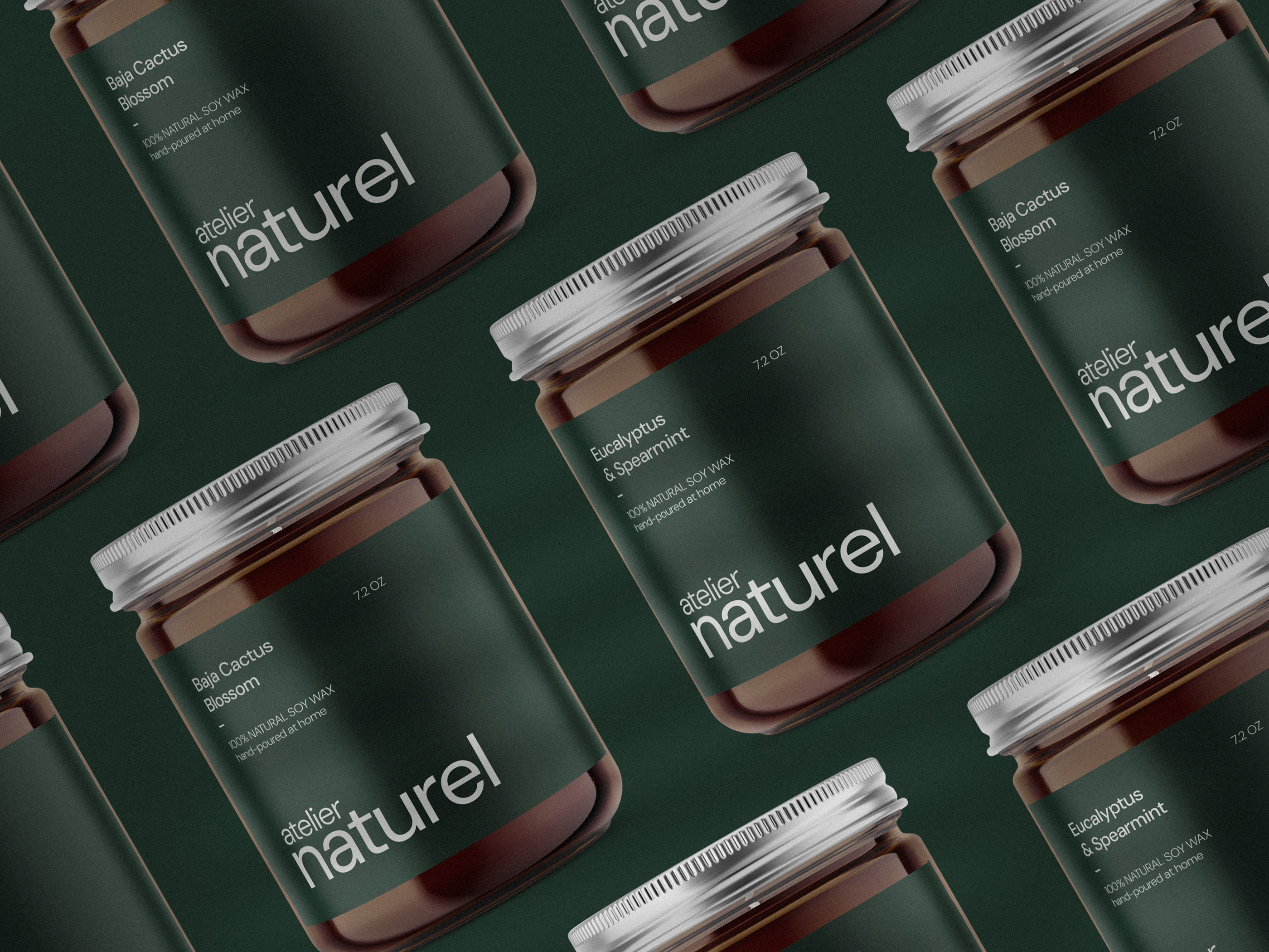 Atelier Naturel art direction brand design brand identity branding creative direction design system diy brand eco friendly graphic design identity system layout design lifestyle branding logo design logotype minimal design modern branding packaging design sustainable design typography visual identity