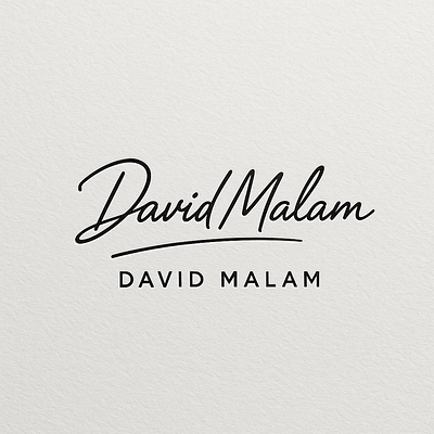 “Minimal Signature Logo”