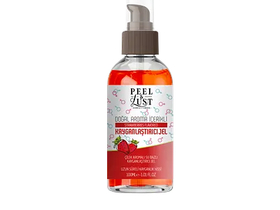 Lubricating Gel product label design banner branding design graphic design illustration photoshop