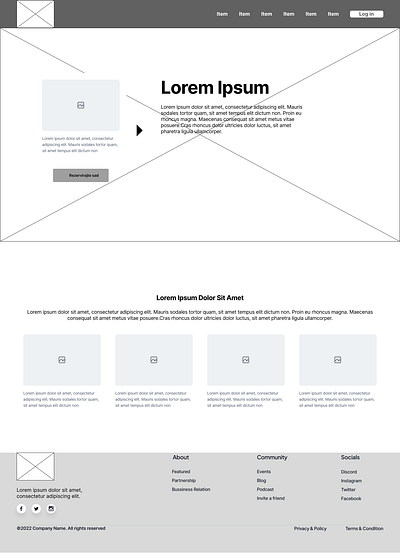 Low-fi Wireframe. branding graphic design logo ui