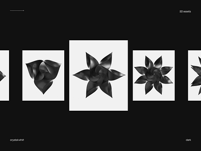 Dark Crystal 3d 3d assets 3d blender abstract abstract art animation branding cards crystal dark crystal motion graphics presentation slide slideshow