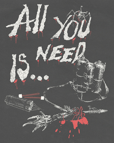 All you need is... design graphic design illustration movie movie poster poster posterdesign thing