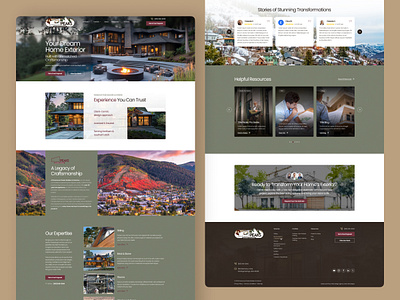 Builders & Exteriors Website Design building design building website business website construction website elegant website exterior design exterior website interior design ui design ux design