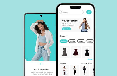 FASHION CLOTHING STORE app desing clothingstore ecommerce app design product design ui design