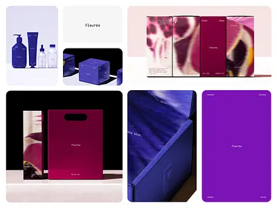 Fleurea - Branding and Packaging Design - Skincare beauty branding cream face cream graphic design logo packaging parfume skincare soap