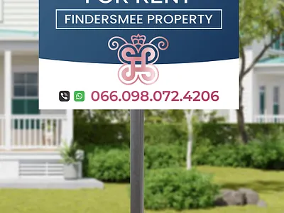 For Rent Sign Design for rent sign for sale sign real estate sign design