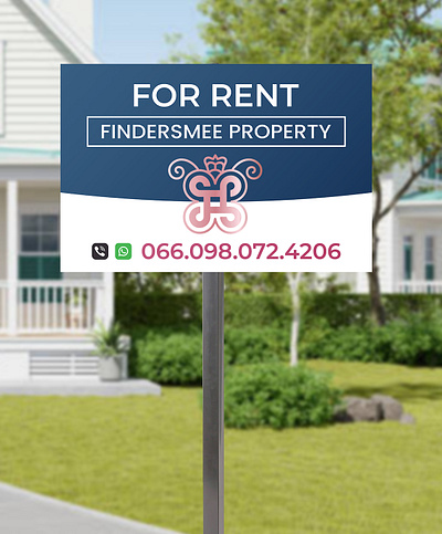 For Rent Sign Design for rent sign for sale sign real estate sign design