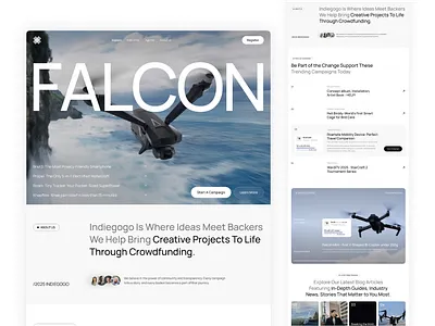 Crowdfunding Platform business platform charity crowdfunding crowdfunding agency website crowdfunding campaign crowdfunding platform finance financial platform fund raising funding home page investments landing page landing page money transfer nonprofit fundraising website online transactions saas startup website uiux design web design