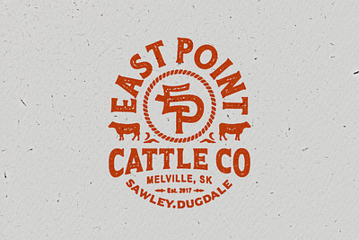 Vintage Badge badge design brand identity branding cattle cattle brand custom design graphic designer illustration illustrator key visual logo logo branding logotype monogram logo ranch ui ux vintage illustration vintage logo western logo