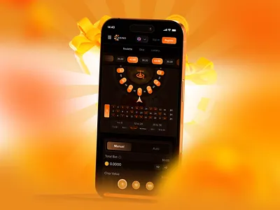 Casino Roulette | Mobile Game betting casino casino online casino web crypto casino crypto game dashboard gambling gambling design gambling ui game game design igaming mobile originals roulette roulette design spin web game web3