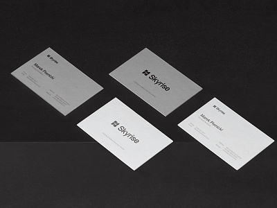 Skyrise Architects - Brand Design branding business card corporate design download identity logo mockup mockups paper psd stationery template typography