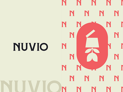 NUVIO 2025 branding creative design film film industry graphic design illustration logo minimal logo nature logo plant typography vector