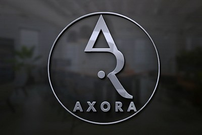 AXORA | Company Logo 3d animation app app logo branding company logo design graphic design illustration logo logo branding logos motion graphics ui