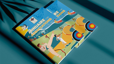 Graphic Design // COM St Barth graphic design illustration