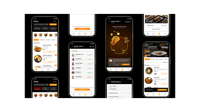 Fudsy - Where every preference finds its plate. ai design app app design food food app food blend food delivery app group ordering mobile app design product design ui ux visual design