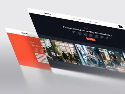 Enorm Technology | Careers & Contact UI Pages b2b website career recruitment careers page contact page cta design dark mode enterprise ui figma form design framer development modern business responsive ui startup design team culture tech company technology