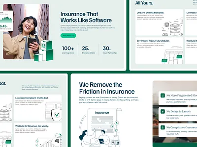Website Design for a Modern Insurance Aggregator banking website fintech fintech site fintech website health insurance insurance insurance aggregator insurance design insurtech insurtech design ui ui design ux web design website website design