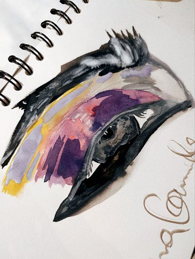Make up illustration