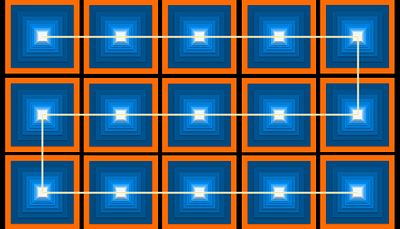 Follow the laser design graphic design illustration