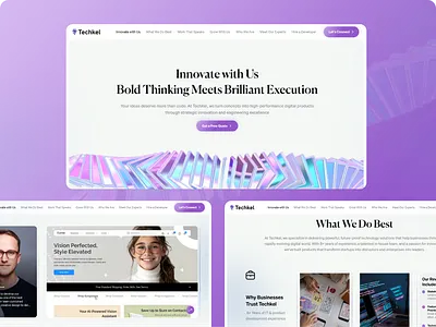 IT Services website it services it services design it services website design purple color website website