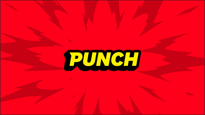 PUNCH - Streaming App for Comics app brand brand design branding cartoon comics flat heroes logo logotype streaming vfx