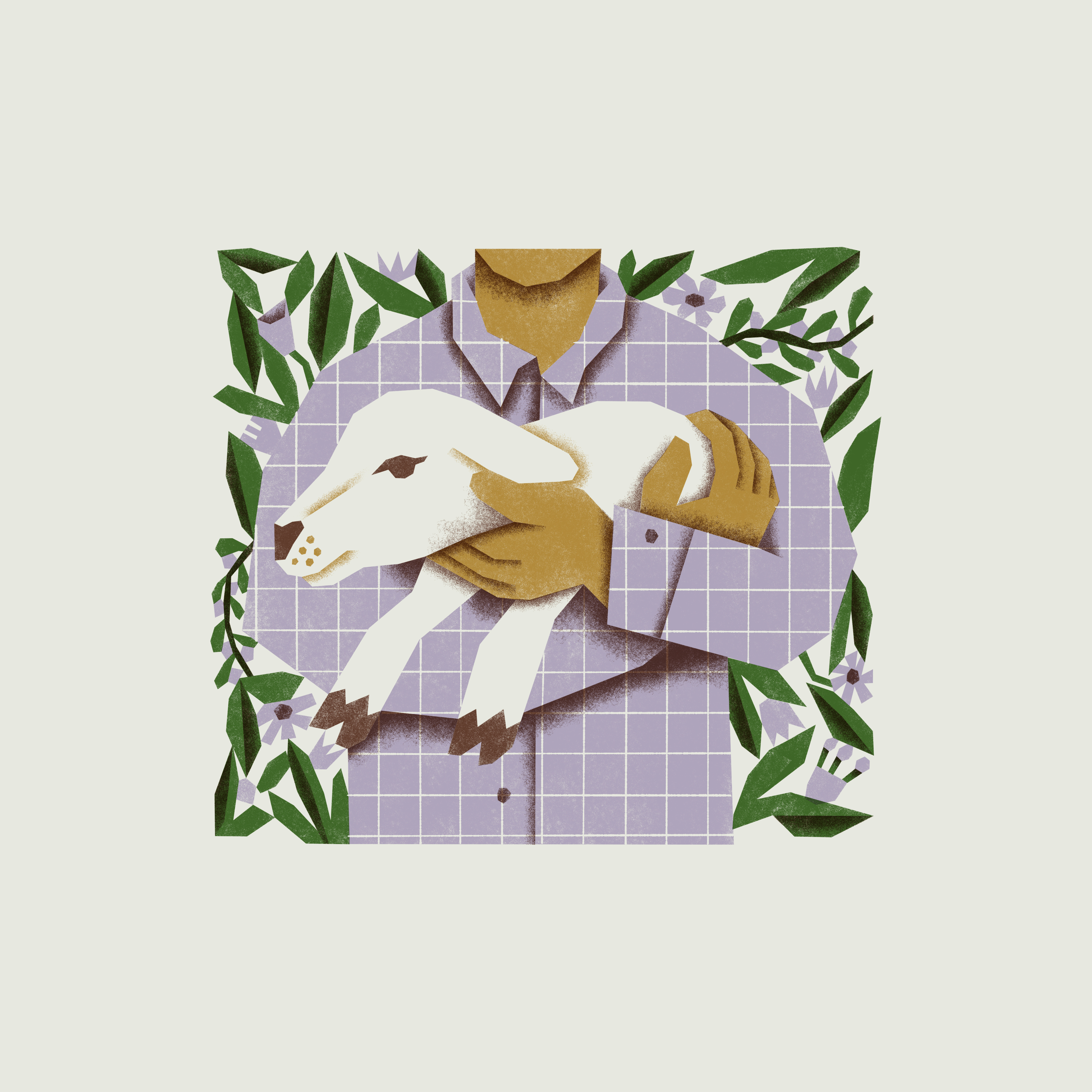 Beloved animal beloved bible faith flower lamb plant sheep shepherd shirt