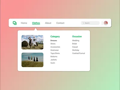 #DailyUI #Day53 #WebsiteNavigation dailychallenge dailyui day53 websitenavigation