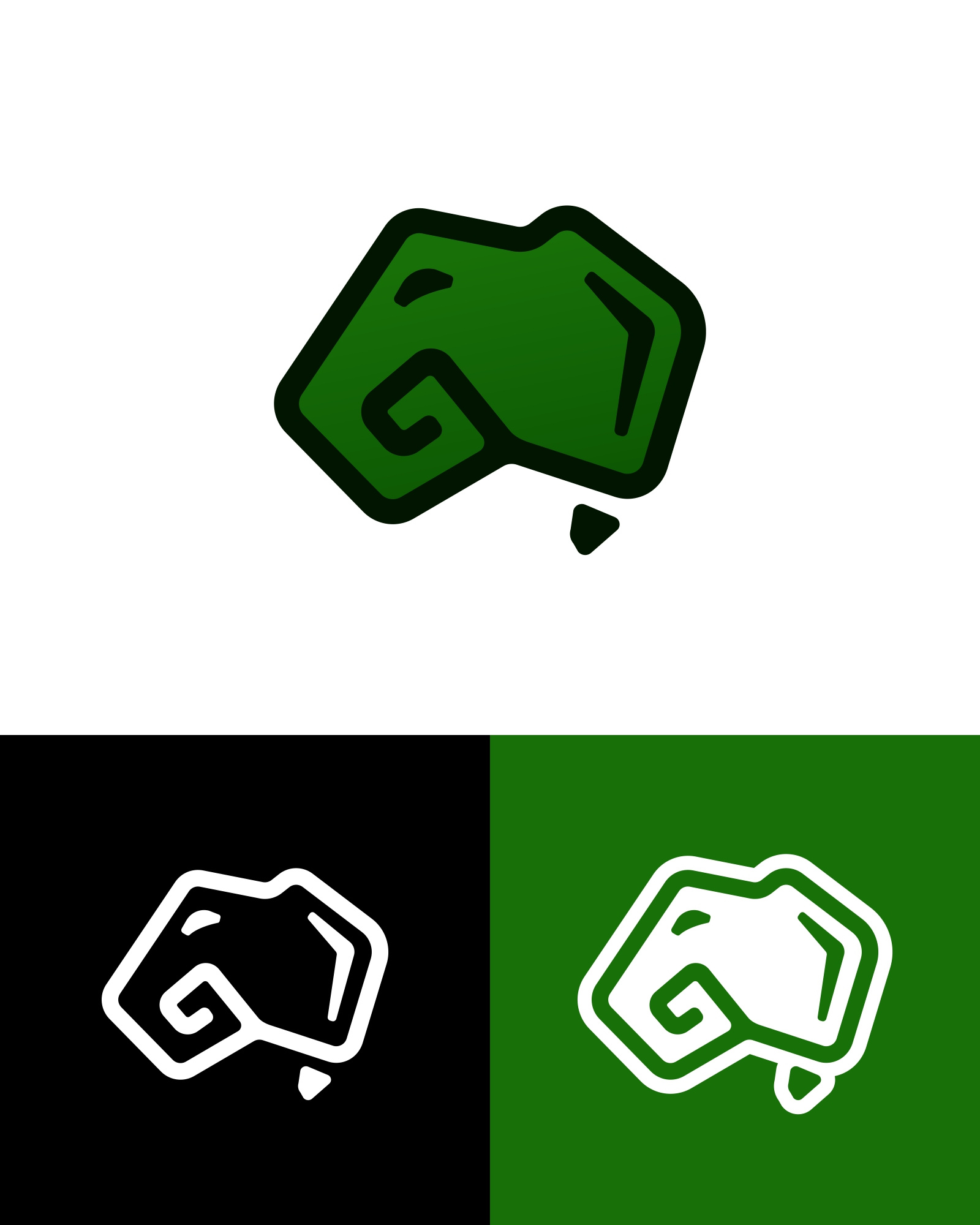 Australia Zoo Logo (For Sale) animal australia branding design elephant graphic design icon illustration island logo logodesign nature ui vector wild zoo