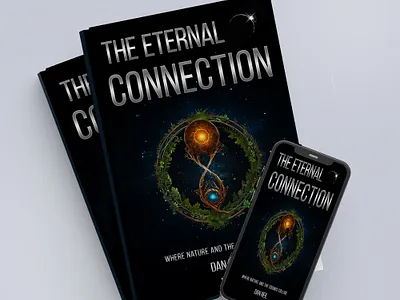 The Eternal Connection bookart bookartdiy bookcover bookcoverdesign bookcoverideas bookcoverwattpad bookcovetemplate bookmarketing booksaesthetic bookshelf dystopianbook futuristicdesign indieauthordesign kindlebookcover sciencefictionbooks scifibookcover selfpublishing spaceopera thrillerbookcover