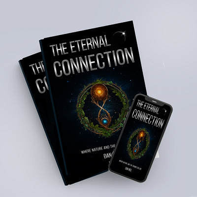 The Eternal Connection bookart bookartdiy bookcover bookcoverdesign bookcoverideas bookcoverwattpad bookcovetemplate bookmarketing booksaesthetic bookshelf dystopianbook futuristicdesign indieauthordesign kindlebookcover sciencefictionbooks scifibookcover selfpublishing spaceopera thrillerbookcover