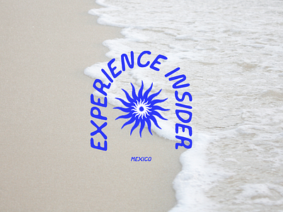 Experience Insider Logo Design branding coastal branding design graphic design illustration logo mexico branding vector