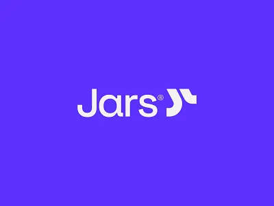 Jars® Logo & Brand Identity agency brand id brand identity branding color flare identity light logo logomark minimal modern purple sans serif startup tech typography visual identity wordmark