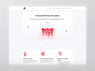 DefendZero | Modern Hero Section UI with Cybersecurity Focus 3d animation cybersecurity dark mode futuristic ui illustration interactive landing page minimal ui modern product security shield tech hero