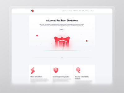 DefendZero | Modern Hero Section UI with Cybersecurity Focus 3d animation cybersecurity dark mode futuristic ui illustration interactive landing page minimal ui modern product security shield tech hero