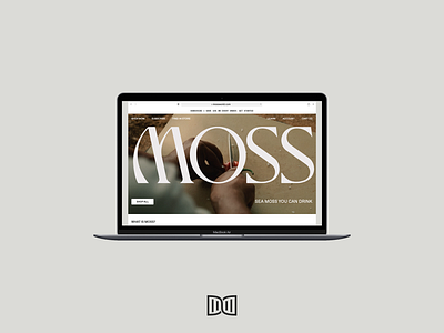 Moss - Webdesign and Development for Sea Moss Drink development moss sea moss websedign