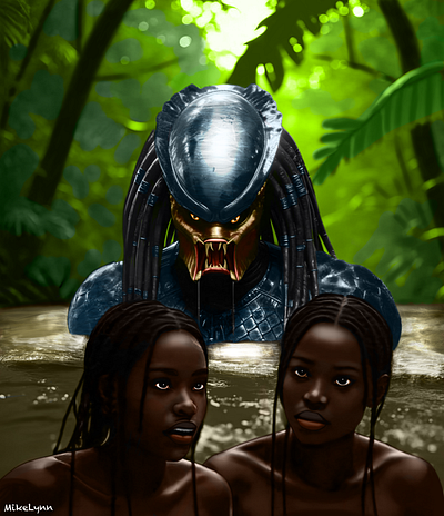 PreY(HaitiHunT) byMikeLynn comic art concept art digital art illustration manga movie