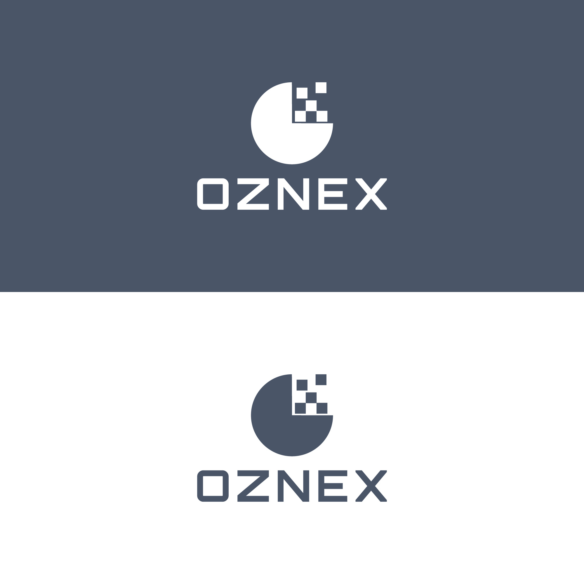 Oznex logo. brand brand logo branding business logo company logo design graphic design logo logo design logos oz technology technology logo
