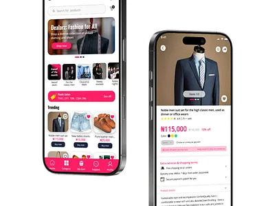 Dealerz ecommerce mobile app ui design branding design eccommerce app home scree ecommerce online shopping shopping shopping app ui ui design ux