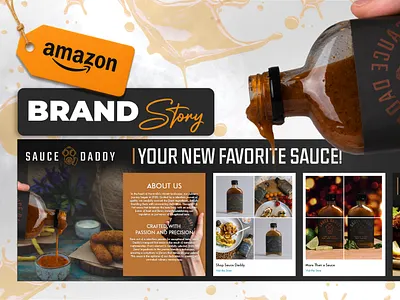 Amazon Brand Story Design a content amazon brand story design amazon creatives amazon graphics amazon visuals brand design brand story design branding design illustration listing images ui