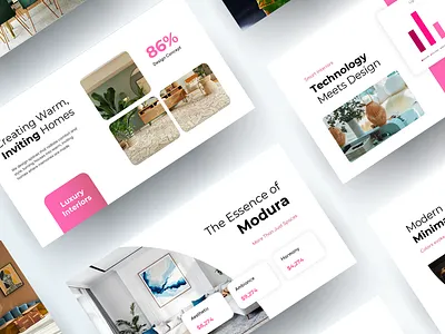 Creative Interior Design Pitch Deck for Modern Homes business presentation google slides graphic design homes infographics interior design interior presentation interior tech investor deck luxury homes modern deck pitch deck powerpoint design powerpoint presentation ppt slides presentation design presentations property slides